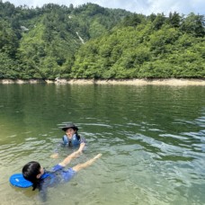 8月5日　奥利根湖カヌーのイメージ