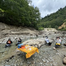 8月11日　奥利根湖カヌーのイメージ