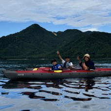 8月12日　中禅寺湖カヌーのイメージ