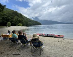 8月15日　中禅寺湖カヌーのイメージ