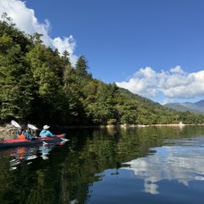 10月12日　奥利根湖カヌーのイメージ