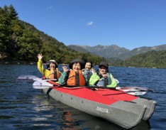 10月14日　奥利根湖カヌーのイメージ