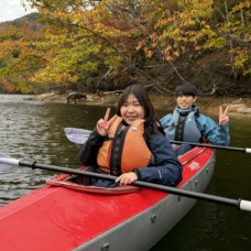 11月1日　奥利根湖カヌーのイメージ